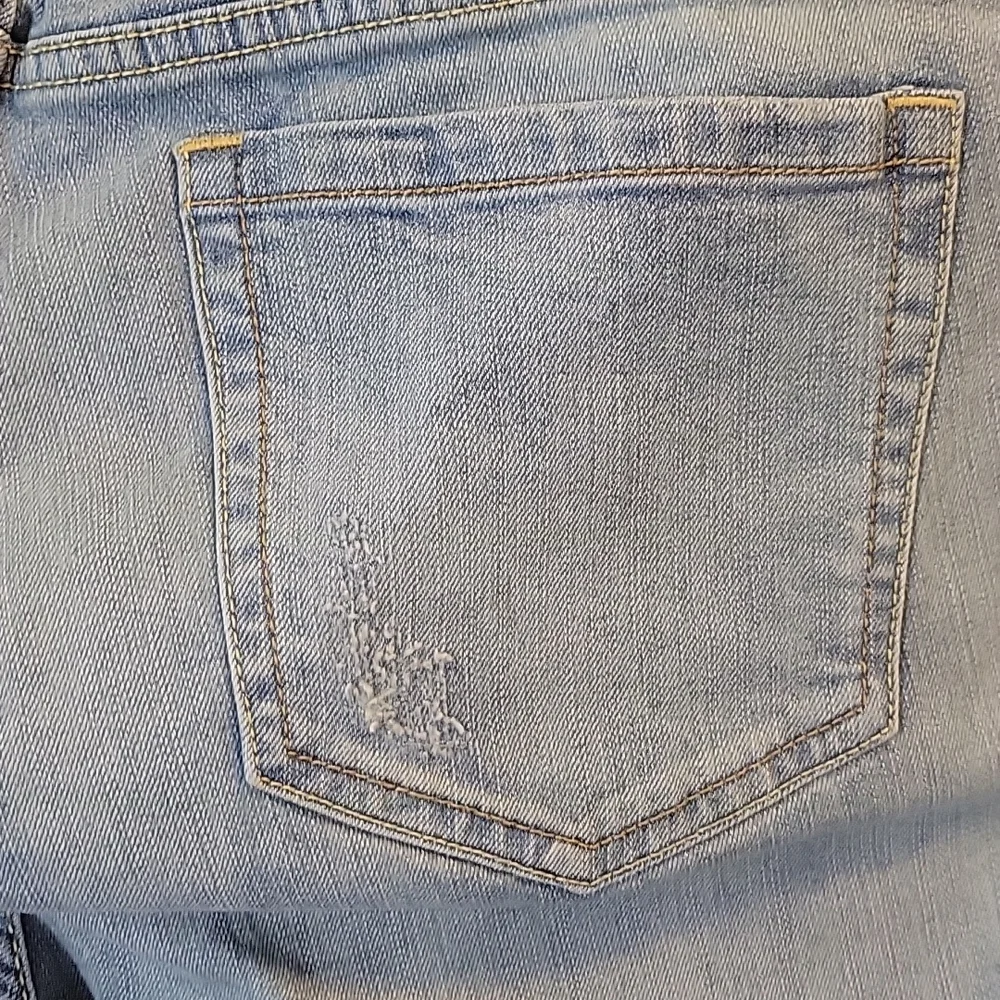 Torrid Distressed Crop Jeans - Picture 4 of 7